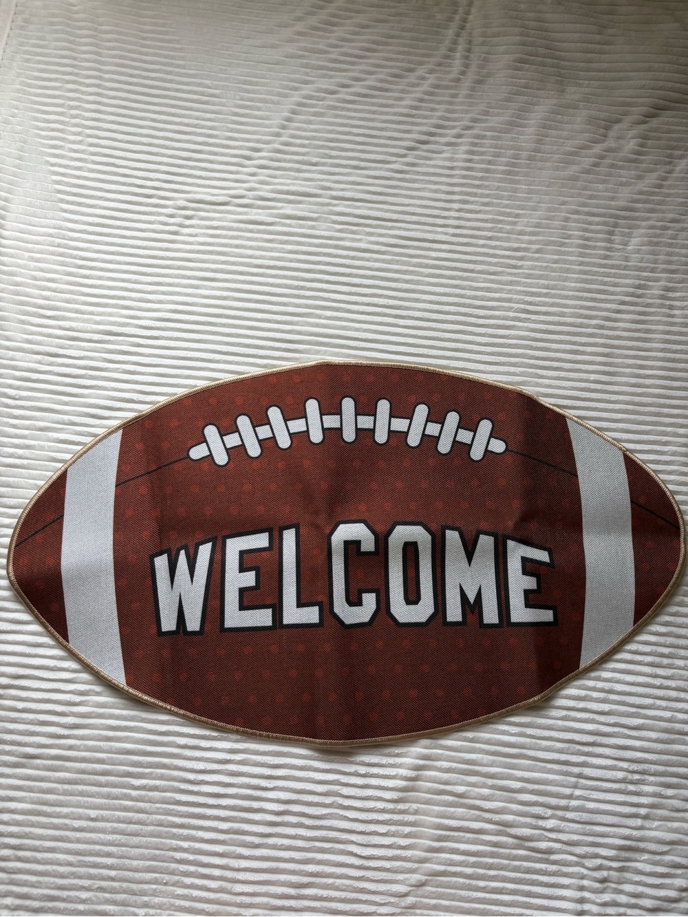 Football Welcome Mat
